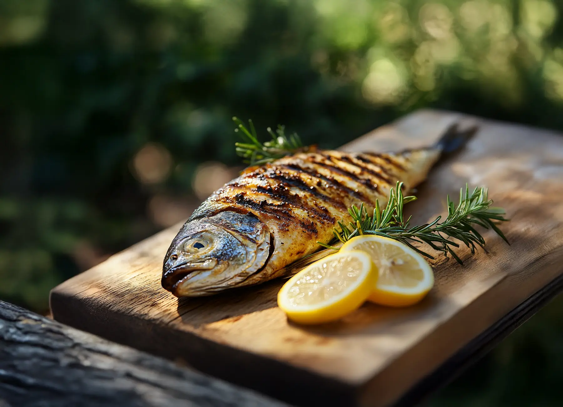 Recette de daurade grillée au romarin