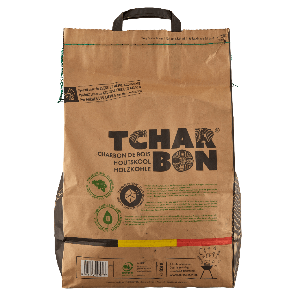 TCHARBON PACK 4 SACS 3KG